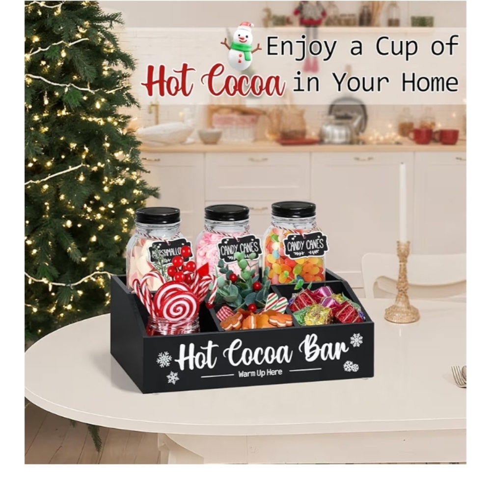 Hot Cocoa Bar Set. Great Gift - Picture 4 of 9